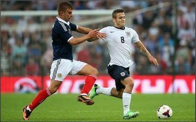 Jack Winter and England will hope to ease past Moldova and take a step closer to qualifying for World Cup Brazil 2014 