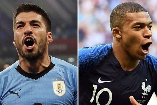 Uruguay v France - World Cup 2018 Betting