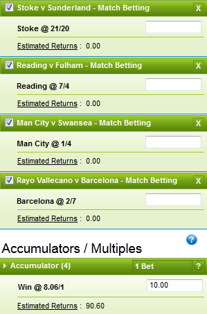 Accumulator Bet Accumulator Bet