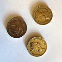 Odds of getting heads on three consecutive coin tosses