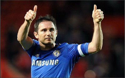 Frank Lampard is 5/4 with Coral to score anytime, betting on Chelsea is at very short odds