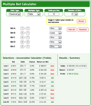 Image 3 Return of £210 from a £100 stake with three quads winning including selections at shorter odds