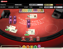 Blackjack doubling down complete