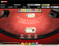 Blackjack dealer hand beats player hand