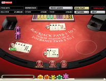 Blackjack win and lose