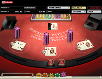 Blackjack hitting when on 11 or under