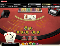 Three card poker straight beats flush